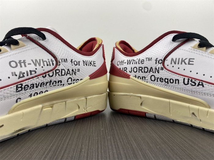 jordan 2 retro low sp off-white white red dj4375-106