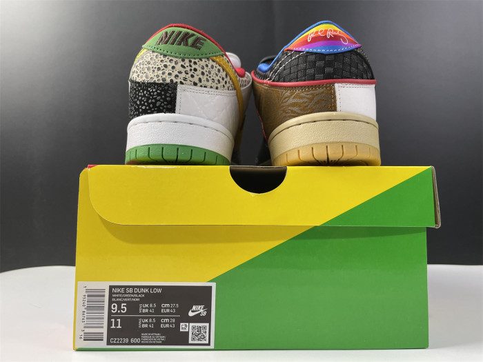 nike dunk low what the p-rod cz2239-600
