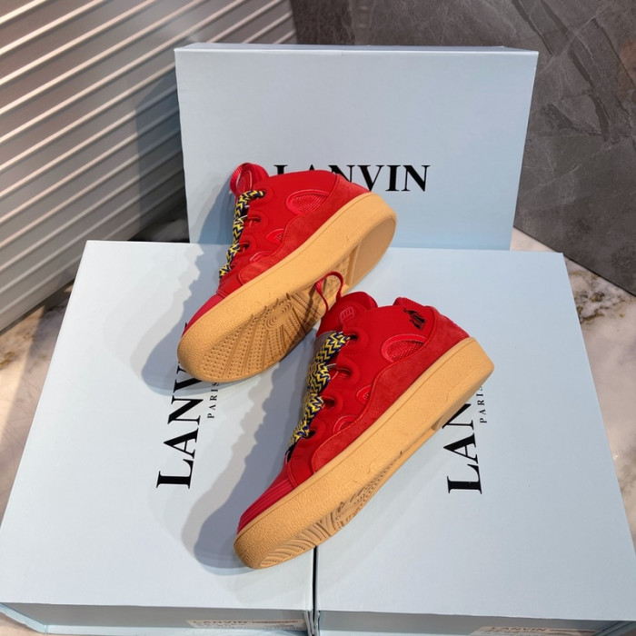 lanvin curb sneaker