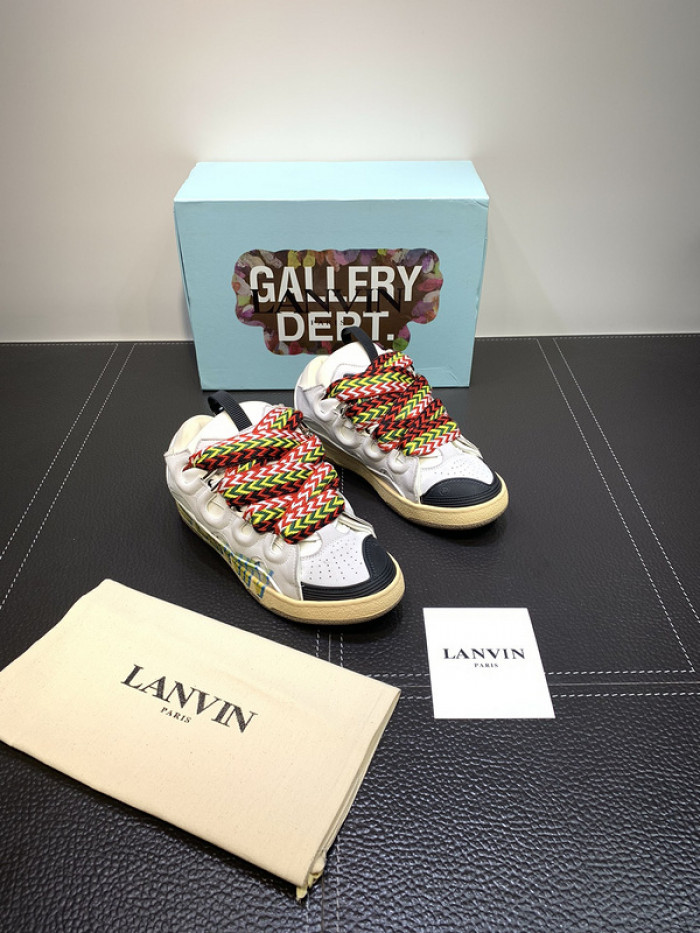 lanvin curb sneaker