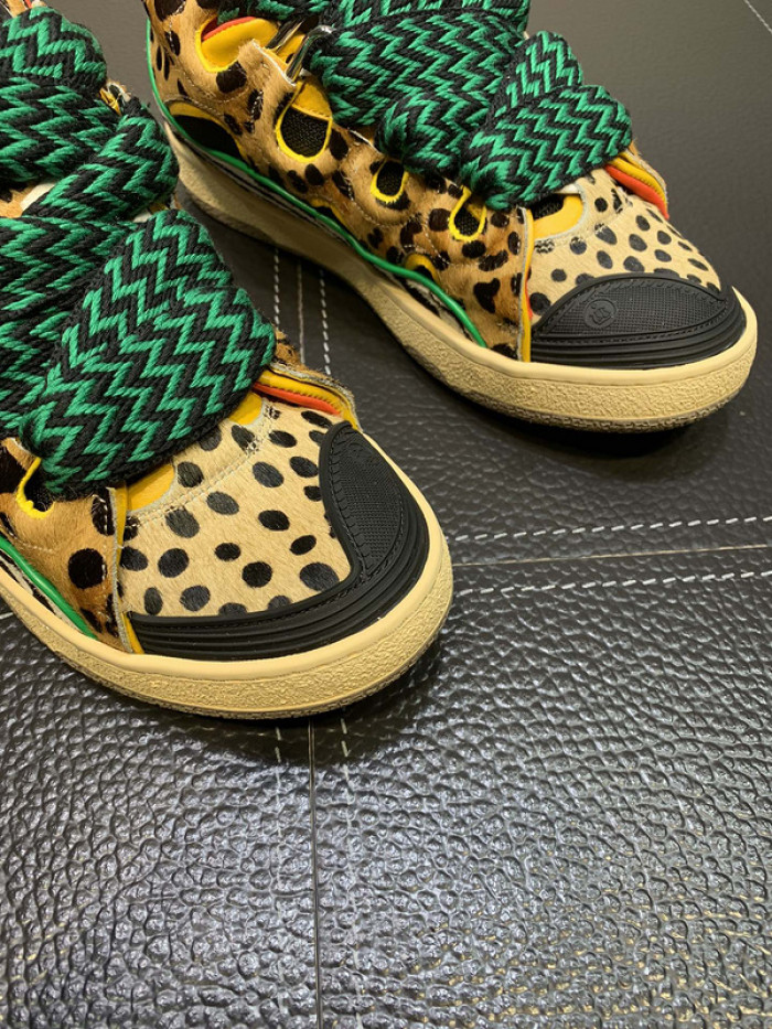 lanvin curb sneaker