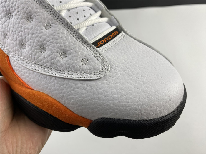 air jordan retro 13 starfish white black 414571-108