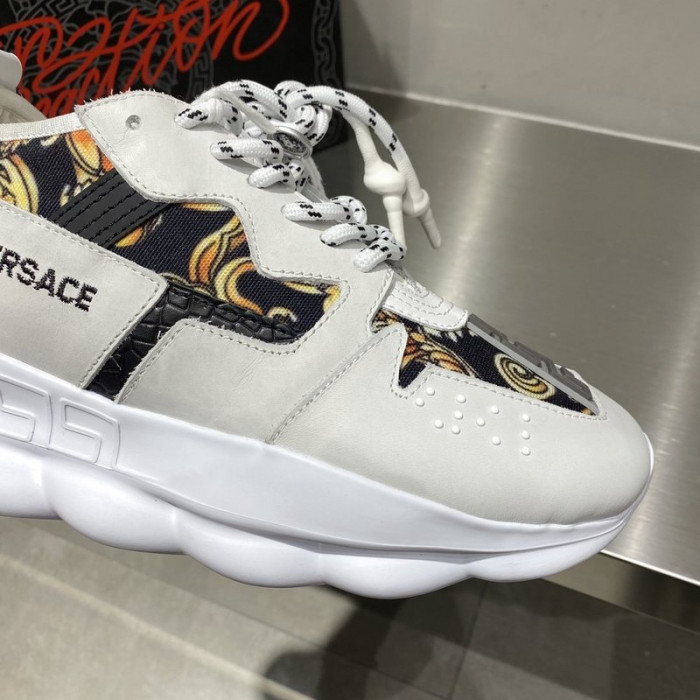 vse chain reaction white sneaker