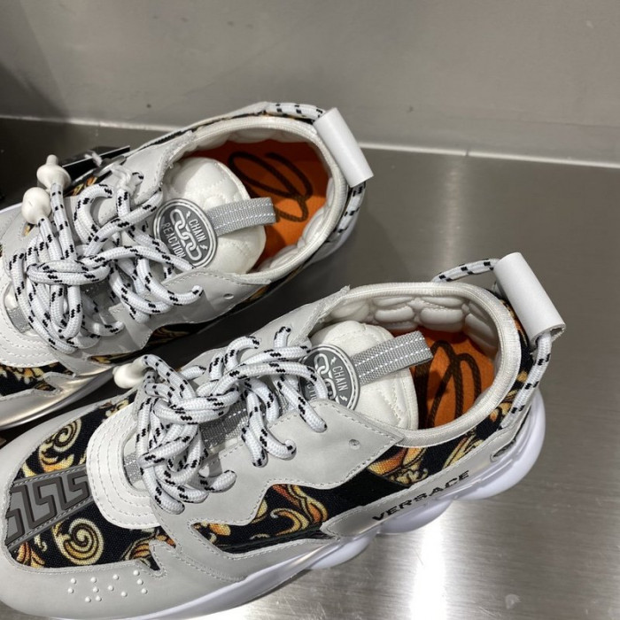 vse chain reaction white sneaker