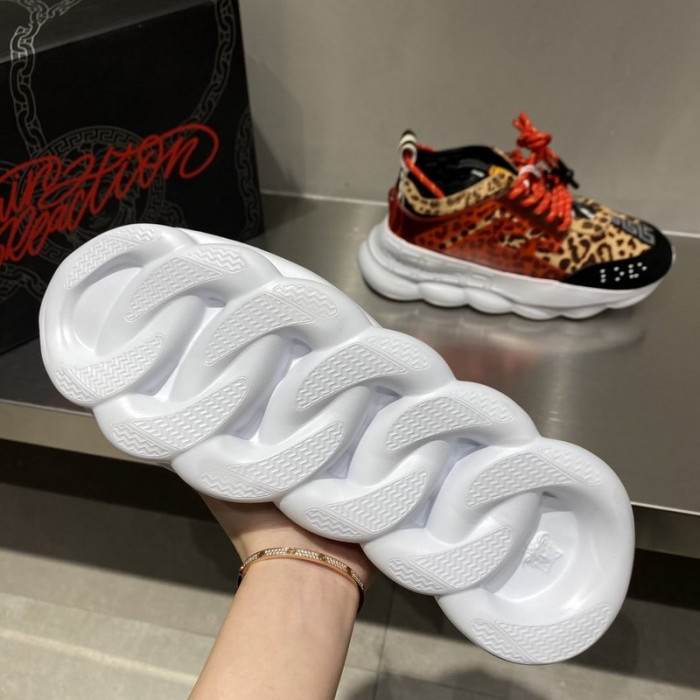 vse chain reaction red sneaker