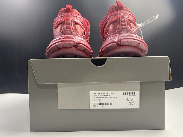 bl track trainers sneaker red 12813