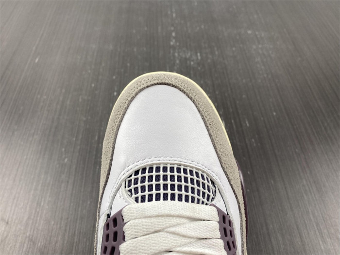 a ma maniere x air jordan 4 white grey purple 2022 dh6927-068