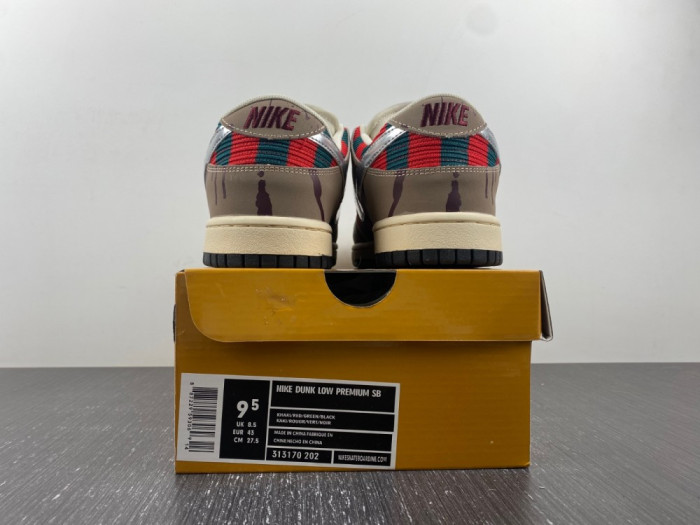 nike sb dunk low freddy krueger 313170-202