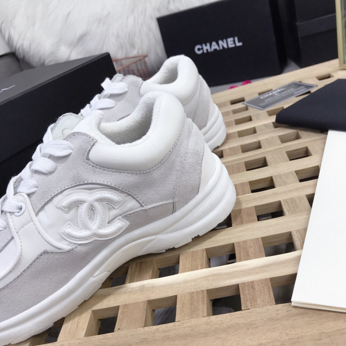 cn cc logo sneaker white (reflective)