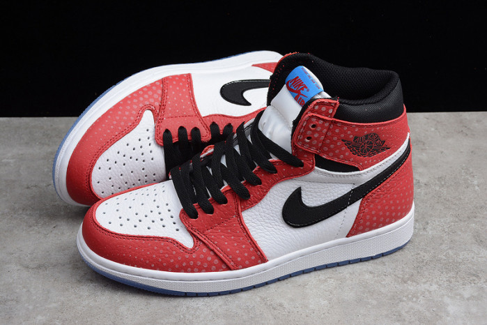 jordan 1 retro high spider-man origin story - 555088-602